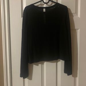 lululemon athletica Black Long Sleeve Tee